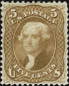 Thomas Jefferson (1743-1826), Third President of the U.S.A.
