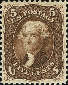 Thomas Jefferson (1743-1826), Third President of the U.S.A.