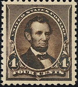Abraham Lincoln (1809-1865), 16th President of the U.S.A.