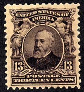 Benjamin Harrison (1833-1901), 23rd President of the U.S.A.