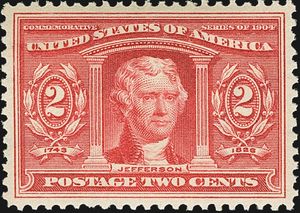 Thomas Jefferson (1743-1826), Third President of the U.S.A.