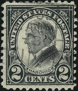 Warren G. Harding (1865-1923), 29th President of the U.S.A.