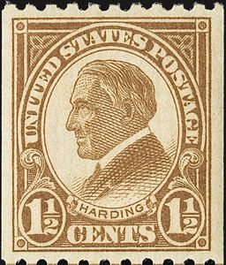 Warren G. Harding (1865-1923), 29th President of the USA