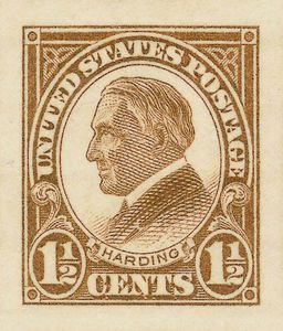 Warren G. Harding (1865-1923), 29th President of the USA