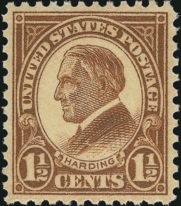 Warren G. Harding (1865-1923), 29th President of the USA