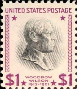 Woodrow Wilson (1856-1924), 28th President of the U.S.A.