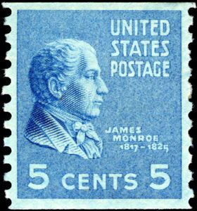 James Monroe (1758-1831), fifth President of the U.S.A.