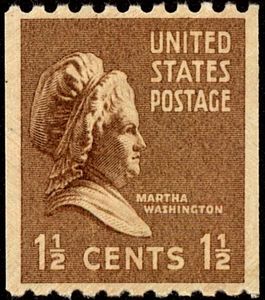 Martha Washington (1731-1802), Former First Lady of the USA