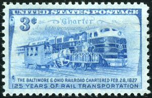 125th Anniversary of Baltimore and Ohio Railway