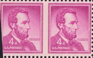 Abraham Lincoln (1809-1865), 16th President of the U.S.A.