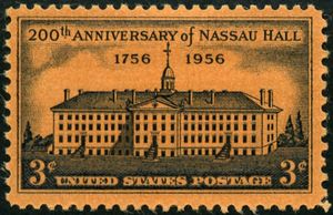 Bicentenary of Nassau Hall, Princeton, New Jersey