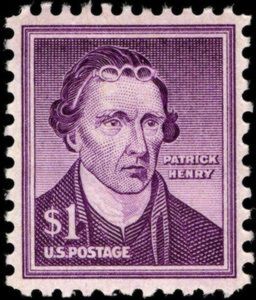 Patrick Henry (1736-1799), former Governor of Virginia