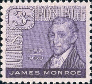 Birth Bicentenary of James Monroe (1758-1831)