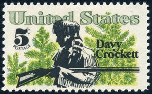 Davy Crockett and Scrub Pine