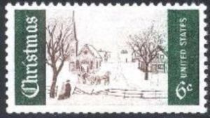 "Winter Sunday in Norway, Maine" (unknown artist)