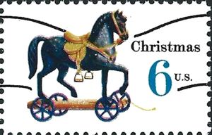 Toy Horse on Wheels