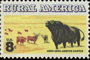 Centenary of Introduction of Aberdeen Angus cattle into US