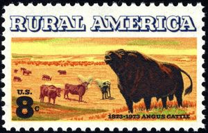 Centenary of Introduction of Aberdeen Angus cattle into US