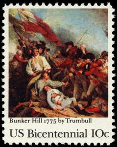 Bicentenary of American Revolution. Battle of Bunker Hill