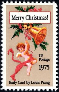 Christmas Card by Louis Prang, 1878