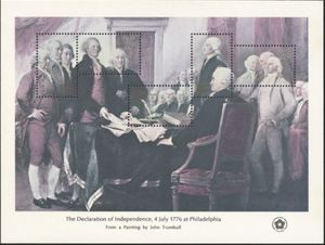 Declaration of Independence, by John Trumbull
