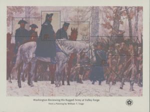 Washington Reviewing His Army at Valley Forge, by Trego