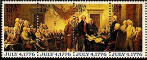 "Signing the Declaration of Independence" (John Turnbull)