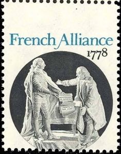 "Louis XVI and Benjamin Franklin" (statuette, C. G. Sauvage)