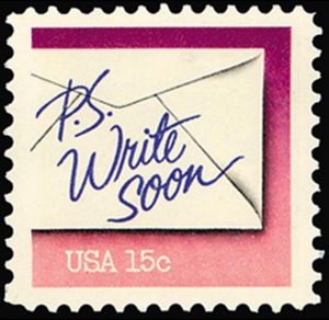 "P.S. Write Soon"