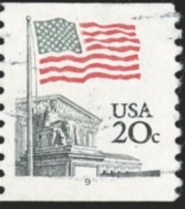 Flag Over Supreme Court, by Dean Ellis