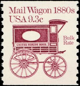 Mail Wagon 1880s