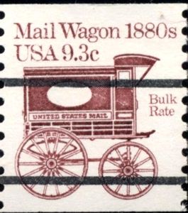 Mail Wagon 1880s