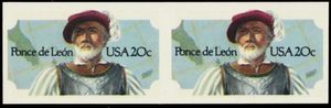 Ponce de Leon and Map of Florida