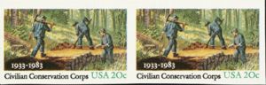 Civilian Conservation Corps Making a Road