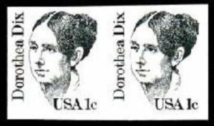 Dorothea Dix - imperf pair