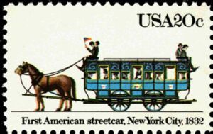 John Mason Streetcar, New York City, 1832