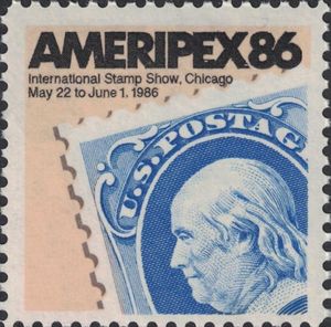 1c. Franklin Stamp, 1870