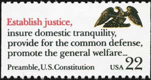 'Establish justice ....'