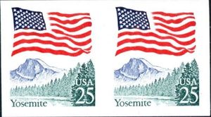 Flag over Yosemite