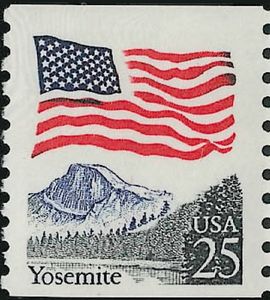 Flag over Yosemite