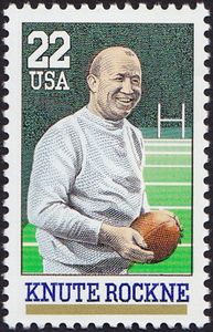 Birth Centenary of Kenneth Rockne (1888-1931)