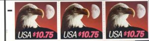 Bald Eagle (Haliaeetus leucocephalus). Moon