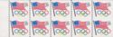 Flag with Olympic Rings