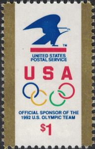 USPS Eagle Logo w/ Olympic Rings