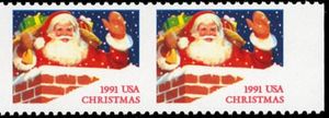 Santa Claus in Chimney