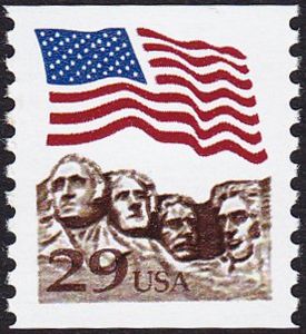 Flag Over Mt. Rushmore