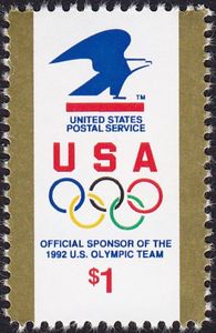 USPS Eagle Logo w/ Olympic Rings