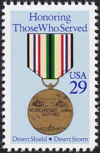 S.W. Asia Service Medal