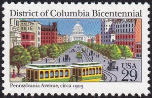 District of Columbia, Capitol Building from Pennsylvania Ave
