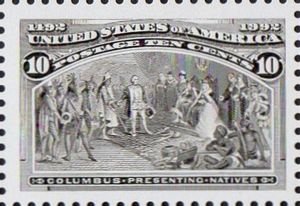 Columbus Presenting Natives